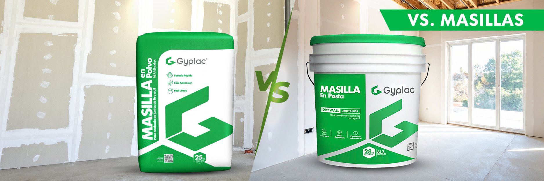 Masilla en Polvo vs. Masilla en Pasta: Optimizando el Trabajo del Maestro de Obra con el "Sistema Mixto Gyplac"