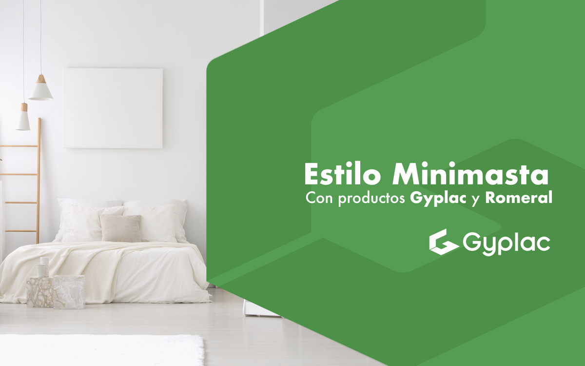 Construcción Minimalista con placas y Masillas Gyplac – Romeral