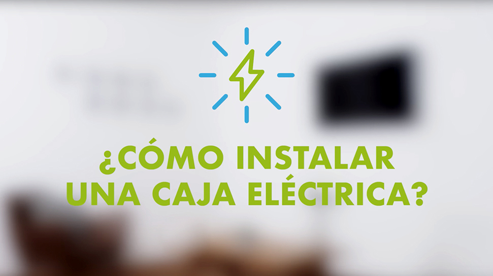 ¿Cómo instalar una caja eléctrica?